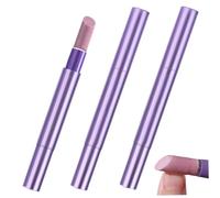 3pcs Fondiceuse de clou Huile Portable Cuticule Rotatoire Huile Paulle Nailureur Nail pour les ongles minces et la croissance.
