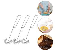 3PCS Fouets à Main EN ACIER Inoxydable Batteurs à Oeufs à Bobine de Ressort fouet manuel - cuillere magique ustensiles de cuisine