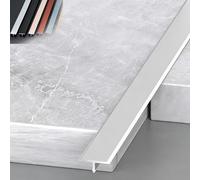 3pcs Givré Seuil de Porte, 90cm Barre de Transition de Plancher en Aluminium T, Profilé de Transitions Sol, Bande de Portes pour Couvrir Les Espaces Entre Les Sols en Bois(Argent,20mm/0.79inch)