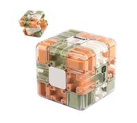 3pcs Grand Labyrinthe Maze Cube,Cube Magique 3D,Roller Ball Maze Cube,Améliore La Reconnaissance Spatiale Et Cultivez La Pensée