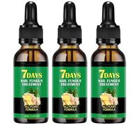 3PCS GROPPRIMATION DES NOURS Sérums Ginger Huile Nail Sérum pour réparer, renforcer et favoriser la croissance des ongles.