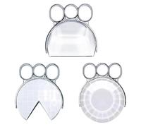 3pcs Handheld Kaleidoscope Camera Filter, 90mm Camera Effects Filter, with Storage Bag, Multi Refraction, for DSLR & Mirrorless Creative Photography, Portrait, Landscape, Video