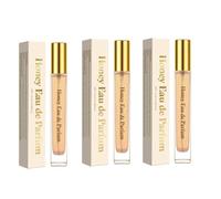 3PCS Honey Perfume For Women Portable Travel Bergamot Flavored Natural Light Fragrance Eau De Parfum