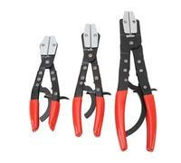 3Pcs Hose Pincher Pliers Set, Adjustable Hose Clamp Line Pliers with Anti Slip Handle, Multifunctional Pinch Off Tool for Automobile Radiator Coolant Fuel Lines, Metal Pipe Tube Cl