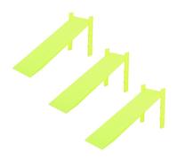 3pcs Jeu De Plans Inclinés En Plastique Équipement D'Expérience Physique Avec Échelle Claire Utilisation Facile Outil D'Enseignement Mécanique Laboratoire Scientifique Pour École Classe