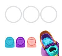 3pcs Joints Toriques et 3pcs Bouchons de Rechange pour Bouchon Owala Freesip, Bouchon en Silicone sans BPA pour Bouchons Owala Freesip 16/19/24/32/40oz (Rose, Cyan, Violet)