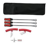 3PCS Leviers de la cuillère à levier de pneu et cuillères à outils de pneus Modifier la construction de machines de kit