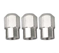 3pcs M8x0.75 Mandrin Écrou Collet pour Outil Rotatif Meuleuse Électrique Accessoires Alliage de Zinc Filetage Métrique 8mm x 0.75mm Argent