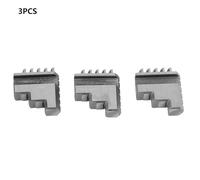 3pcs Mâchoires Intérieures Pour Mandrin Auto - Centrant K11-80, Outil De Travail Métal Durable - Accessoire Usinage Précis, Extension Fonction Machine