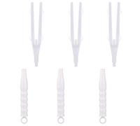 3pcs Manche Plumeau, Amovibles Manche de Rechange de Plumeau Duster Handle Plastique Rallonges Balai Baguette pour Un Nettoyage Facile (Blanc)