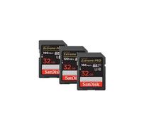 3PCS Mémoire SDHC SDXC Sandisk Extreme Pro 32Go 100Mo/S 90Mo/S UHS-I V30 version 2022 G