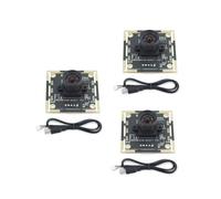 3Pcs Module de Caméra 100 Degrés OV9732 avec Câble de 3 Mètres 1280x720 30fps, pour DIY Autodarts.Io, Clé USB Gratuite