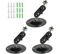 3Pcs Montage Mural De Sécurité Réglable Intérieur Murale De Caméra Arlo Support Mural Extérieur Plafond Réglable À 360 Degrés Supports Muraux Utilisé Surveiller L'Installation Avec[YIN4182396]