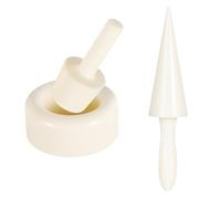 3pcs Moule à Cornet de Crème Glacée Cône Croustillant Shaper Panier de Fleurs Bricolage Moule Cuisson Peau Crème Glacée