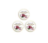 3pcs Onion and Biotin Shampoo Soap - 60g, Suitable for All Hair Types, Moisturizing and Smoothing, Rich in Rosemary Extract