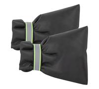 3Pcs Outdoor Faucet Covers with Reflective Strip Waterproof Thermal Insulation Easy to Install Protector