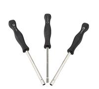 3pcs Outils De Réglage De Carburateur Carb Tuning Service Tournevis Set Kit De Réparation Utile Tondeuse à Gazon Kits d'Optimisation