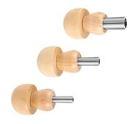 3pcs Outils de Sécurité pour Yeux, 3 Tailles d'Outils Fabrication de Poupées Outil Auxiliaire pour Yeux au Crochet pour l'Installation Yeux de Poupée Peluche Amigurumi Fournitures d'Artisanat