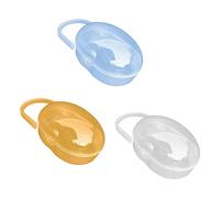 3PCS Pacificier boîtier Boîte de tétine à poussière de poussière BPA BPA SOOTER BLIELD CAS DE BÉBÉ