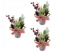 3pcs Petit Sapin De No?L Arbre De No?L De Bureau,Jouet 3 4 5 6 7 + 8 Ans Gar?On Fille Cadeau Pour Les Enfants