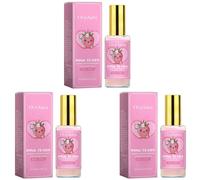 (3pcs)Pink Tears Strawberry Musk Body Mist, Sweet Refreshing Strawberry Body Milk Mist Spray, Long-Lasting Fragrance