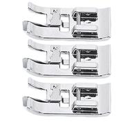 3pcs Presser Foot Auxiliary Replaceable Stainless Steel Durable Sewing Accessories for Tailor