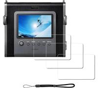 [3Pcs Protection D'Ecran Pour Instax Wide Evo Instant Film Camera+[1Pcs] agonne,Verre Trempé,Dureté 9H,Anti-Rayure,Sans Bulle,Anti-Empreinte,Installation Facile[Gopro2952]