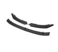 3pcs Publier Avant Séparateur à Lèvres Spoiler Spoiler Puissance ABS ABS Remplacement ABS avec Kit de Vis pour MK6 R20 R 2008-2013 (Aspect Fibre de Carbone)