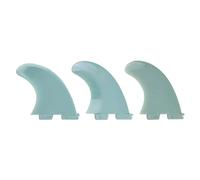 3pcs PVC Surfboard Fins Set, Thruster Surfing Fins for Longboard and Stand Up Paddle Board, Durable Tail Fin Kit with Center and Side Fins for Enhanced Stability and Control on Wav