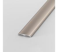 3pcs Rampe De Seuil Aluminium, Barre De Transition De Plancher en Aluminium, Barre Décorative pour Seuil, pour La Rampe De Porte Carrelage Stratifié(Purple Gold,2.8cm/1.10in)