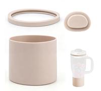 3pcs Rechange Compatibles avec le Blender Personnel Ninja BlendBoss, Joint D’étanchéité et Bouchon en Silicone pour Gobelet Individuel à Smoothie Accessoires Anti-Fuites (Couleur Chair)