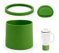 3pcs Rechange Compatibles avec le Blender Personnel Ninja BlendBoss, Joint D’étanchéité et Bouchon en Silicone pour Gobelet Individuel à Smoothie Accessoires Anti-Fuites (Vert)