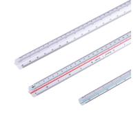 3PCS Regle Kutch, Kutch Architecte de 30 cm, Règle Kutch avec Marquages au Laser, Métrique 1:20 1:25 1:50 1:75 1:100 1:125/1:100 1:200 1:250 1:300 1:400 1:500, Pour Architectes, Ingénieurs Dessinateur