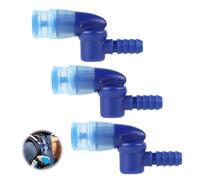 3pcs Remplacement de Valve de Morsure pour Camelbak, Pièces de Rechange de Valve de Sac d'Hydratation pour Camelbak et Osprey Vessie d'Hydratation (Bleu)