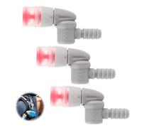 3pcs Remplacement de Valve de Morsure pour Camelbak, Remplacement d'Embout Buccal pour Camelbak Remplacement de Valve de Sac d'Hydratation pour Camelbak, Osprey Vessie d'Hydratation (Gris)