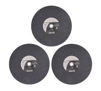 3PCS Roue de coupe Disque de coupe Emery 355 mm OD 25,4 mm lame de scie à découper pour broyeur d'angle Coupe rapide Matière durable pour le bois en plastique en métal