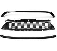 3pcs/set brillant capot avant noir -grille -Surround -kits de couverture pour R55 R56 R57 R58 R59 S JCW