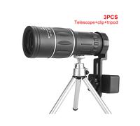 (3PCS set) Télescope monoculaire 16X52 Jumelles à double focalisation Zoom 66M/8000M HD Scope Vision
