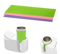 3pcs Silicone Mug Wrap, Sublimation Wrap en Silicone en 3 Épaisseurs Tapis Silicone pour Mug Press Résistants à la Chaleur Compatibles avec la Presse à Mug Cricut Gobelets Maigres