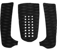 3pcs surfboard pads de traction anti -glissement -avant Eva Grip pour paddleboard longboard shortboard noir