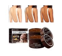(3pcs)Tanning Gel, Brown Tanning Gel,soft Brown Intensive Tanning Luxe Gel,sunless Tanner,eelhoe Tanning Accelerator Cream For Sunbeds & Outdoor Sun