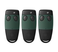 3PCS Telecommande Portail pour CARDIN S449-QZ2 Pré-codée 433 Mhz,2 Canaux Télécommande Ouverture Portail,Remplace le modèle TXQ4492P0
