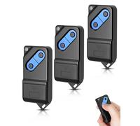 3pcs Telecommande Portail TM2 433 DS - 2 canaux - 433 MHz - Télécommande de Rechange pour ouvre-Porte de Garage