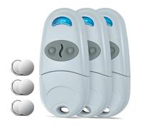 3PCS Télécommande Universale Porte de Garage et Portail, Télécommande Clé Clonage 433,92 MHz, Compatible avec Came TOP432, 432NA, 432EE, 432A