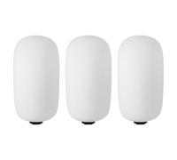 3pcs Têtes de Rechange pour Tige Télescopique en Éponge, Éponges en Argile 6,5x3,5cm Éponge pour Outils en Argile Tête d'Éponge de Poterie pour Nettoyer l'Excès d'Eau et Aider à Façonner