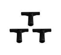 3Pcs Trampoline Enclosure Pole End Caps Accessories for Outside Yard Garden