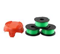 3pcs Trimmer Spool Line With Cap For Black&Decker GL7033 GL8033 GL9035 Grass Trimmer Garden Brushcutter Replacement Parts