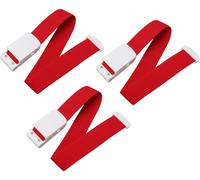 3pcs turniquets Notfall -Outdoor -Tourniquet Erste Hilfe lebensrettende Blutungskontrolle hohe Elastizität Rot