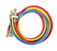 3pcs Tuyau de Charge de Réfrigérant 0,9 M de Haute Pression 1/4 Pouce de Charge CA pour R22 R410A R134 R404A