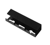 3pcs Under Desk Cable Management Tray With Clamp Power Strip Cord Holder No Drilling Spacious Supplies pour Câbles(Black)